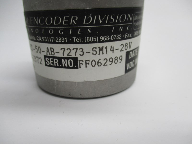 BEI H20DB-39-SS-50-AB-7273-SM14-28V NSNP
