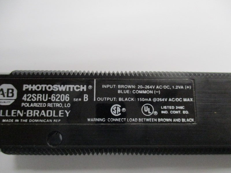 ALLEN BRADLEY 42SRU-6206 SER. B UNMP