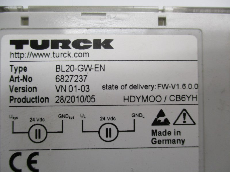 TURCK BL20-GW-EN NSNP
