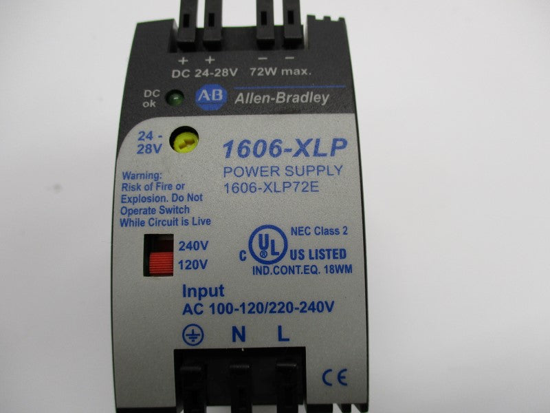 ALLEN BRADLEY 1606-XLP72E SER. A NSNP