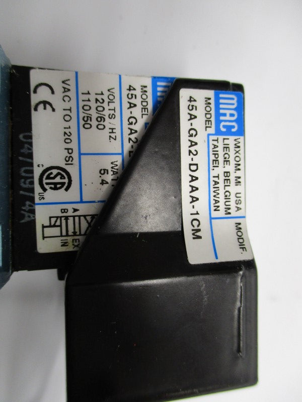 MAC 45A-GA2-DAAA-1CM NSNP