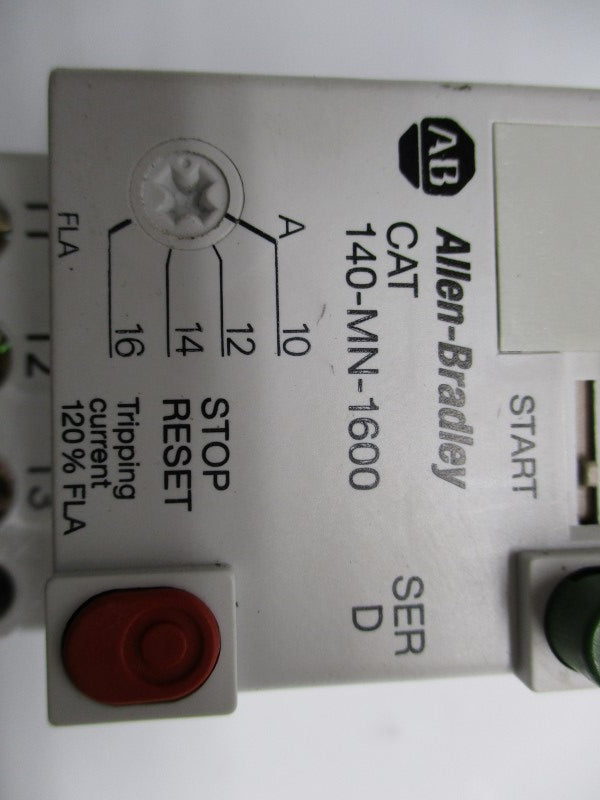 ALLEN BRADLEY 140-MN-1600 SER. D NSNP