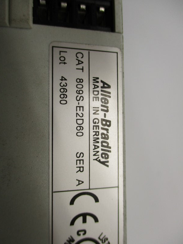 INDUSTRIAL SPARE PART 809S-E2D60 SER. A UNMP