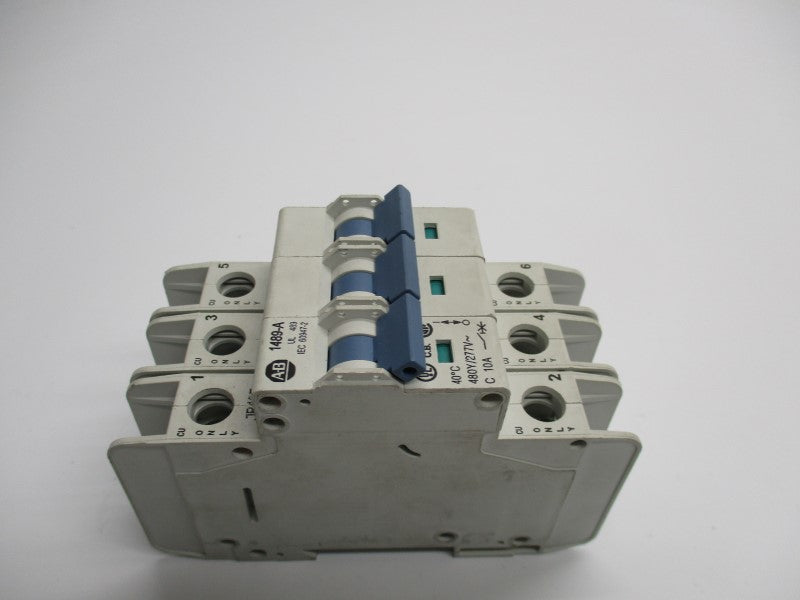 ALLEN BRADLEY 1489-A3C100 SER. A 10A 480/277V NSNP