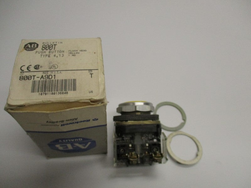 ALLEN BRADLEY 800T-A9D1 SER. T (GY/BL) NSMP