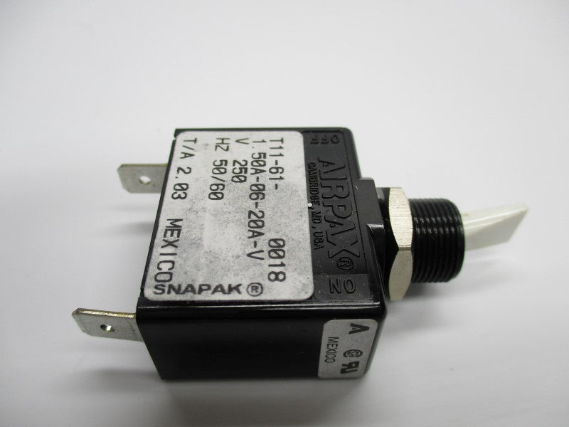AIRPAX T11-61-1.50A-06-20A-V 1.50A 250V NSNP