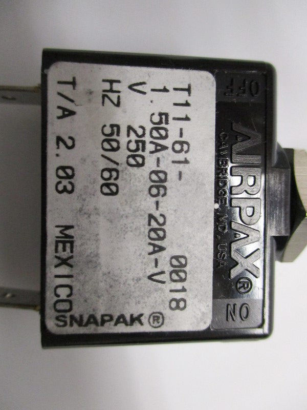 AIRPAX T11-61-1.50A-06-20A-V 1.50A 250V NSNP