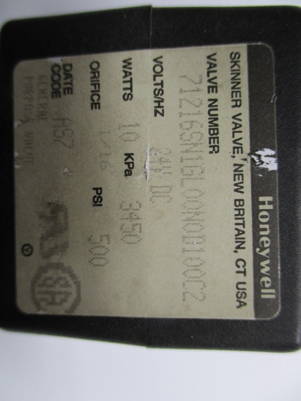 HONEYWELL 71216SN1GL00N0D100C2 24VDC NSNP