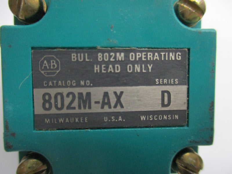 ALLEN BRADLEY 802M-AX SER. D NSNP