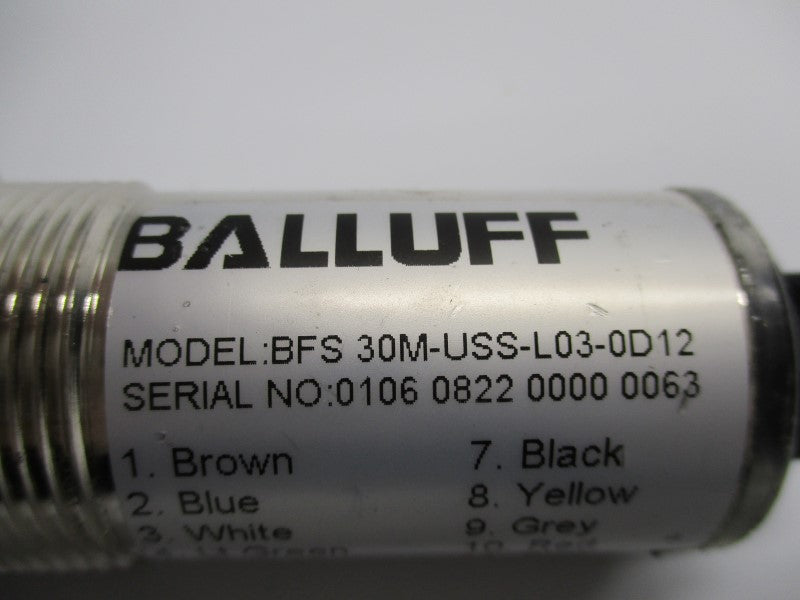 BALLUFF BFS30M-USS-L03-0D12 NSNP