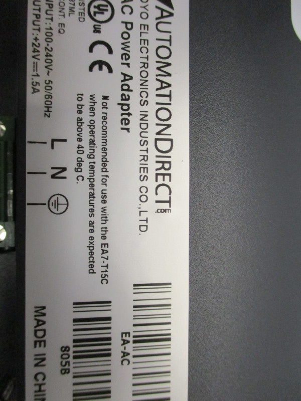 AUTOMATION DIRECT EA-AC NSNP