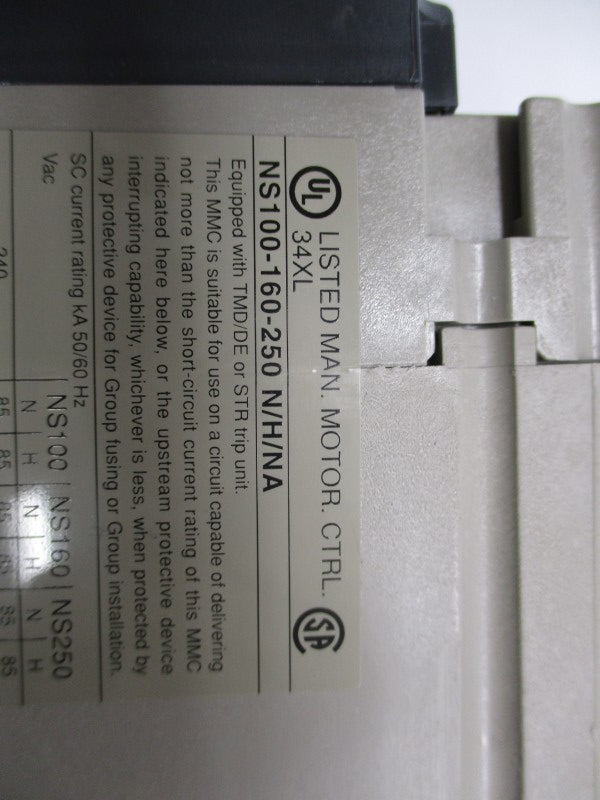 MERLIN GERIN NS100N 80A 750V UNMP