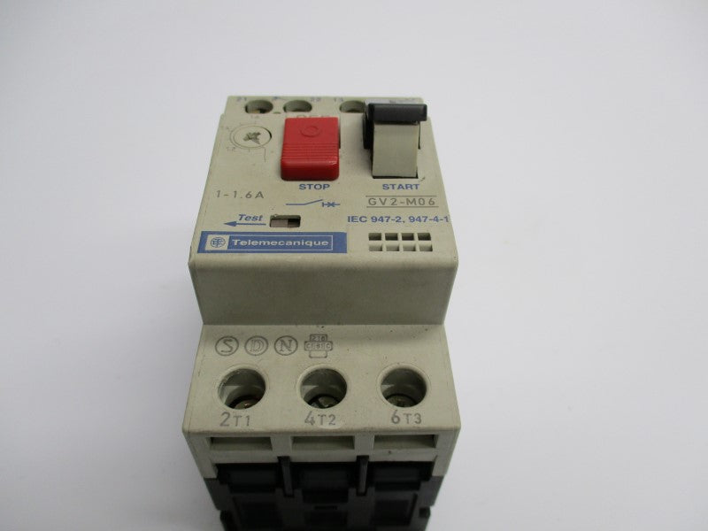 TELEMECANIQUE GV2-M06 1-1.6A UNMP