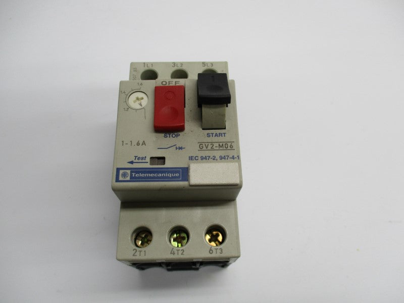 TELEMECANIQUE GV2M06 1-1.6A  NSNP