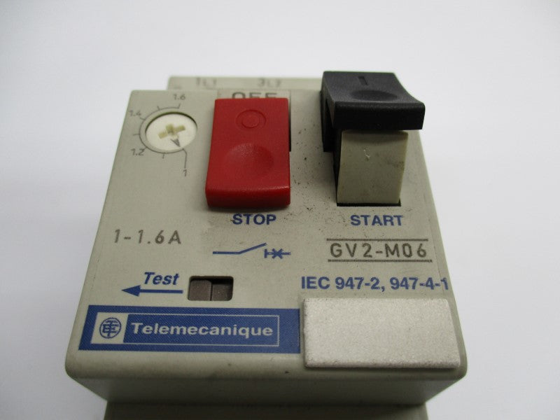 TELEMECANIQUE GV2M06 1-1.6A  NSNP