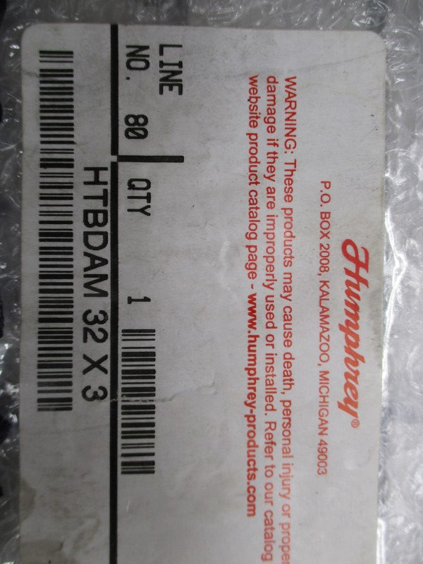 HUMPHREY HTBDAM32X3 NSMP