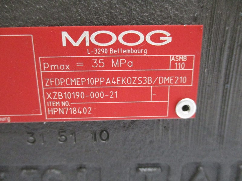 MOOG ZFDPCMEP10PPA4EK0ZS3B/DME210 NSNP