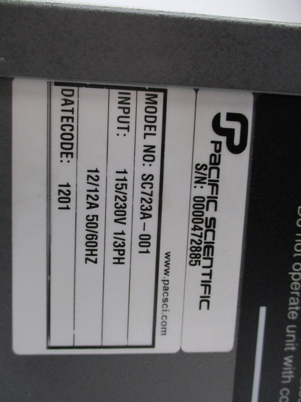 PACIFIC SCIENTIFIC SC723A-001 (REPAIRED) UNMP