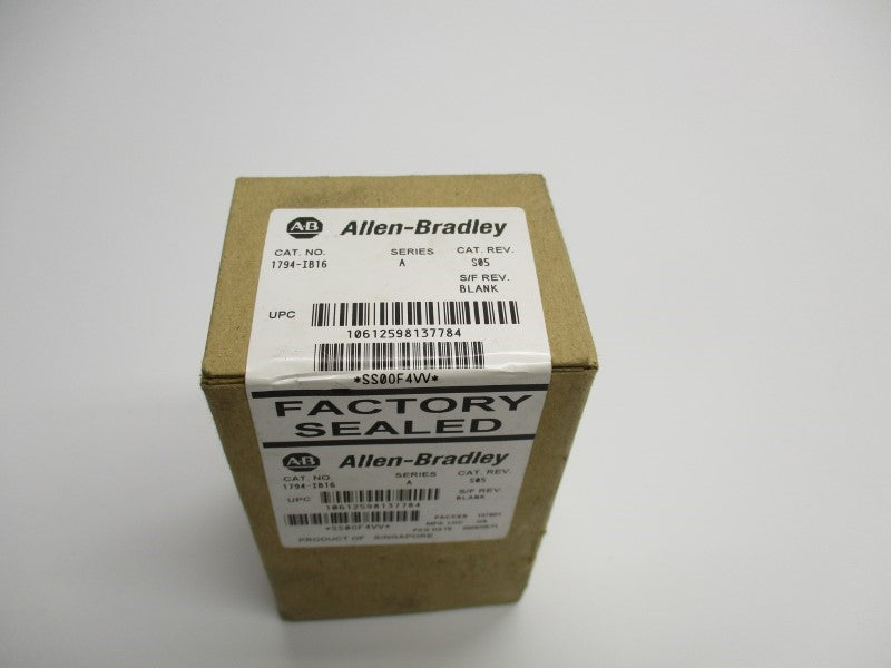 ALLEN BRADLEY 1794-IB16 SER. A DATE: 2009 NSFS
