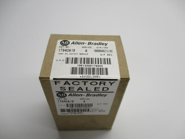 ALLEN BRADLEY 1794-OA16 SER. A DATE: 2014 NSFS