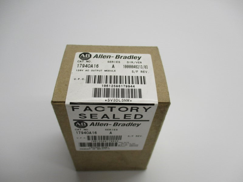 ALLEN BRADLEY 1794-OA16 SER. A DATE: 2014 NSFS