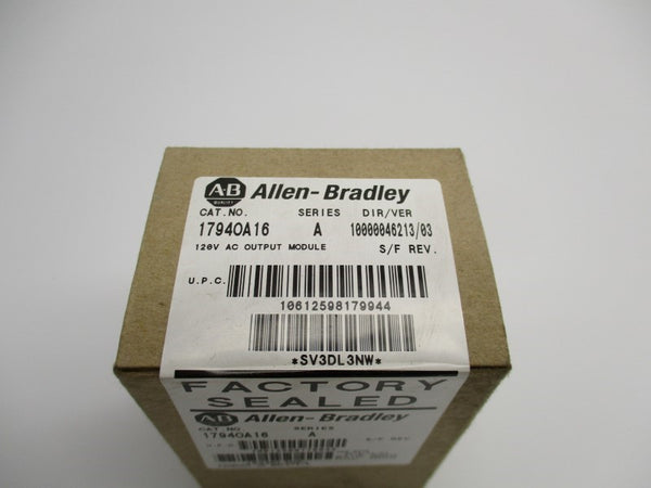 ALLEN BRADLEY 1794-OA16 SER. A DATE: 2014 NSFS