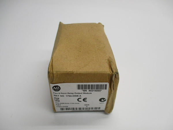 ALLEN BRADLEY 1794-OW8 SER. A DATE: 2015 NSFS
