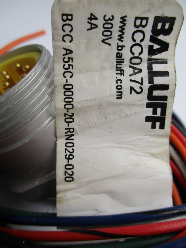 BALLUFF BCCA55C-0000-20-RN029-020 UNMP