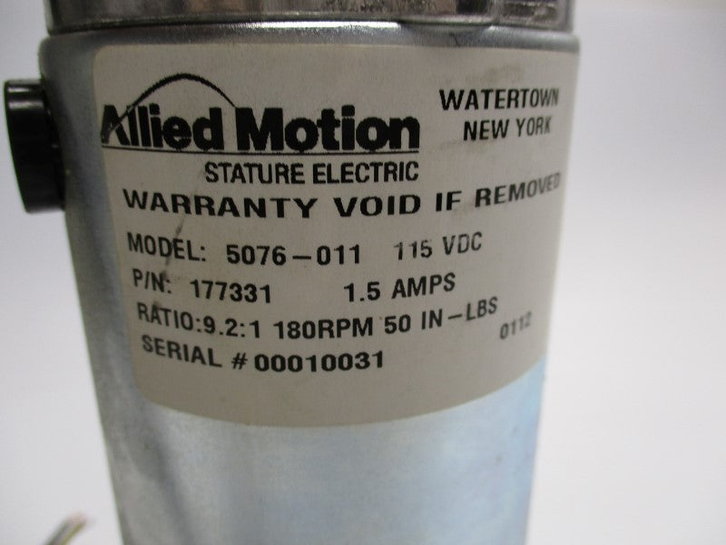 ALLIED MOTION 5076-011 NSNP