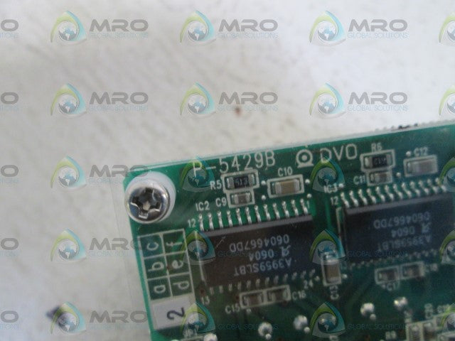 ISHIDA ASSEMBLY P-5429B *NEW NO BOX*