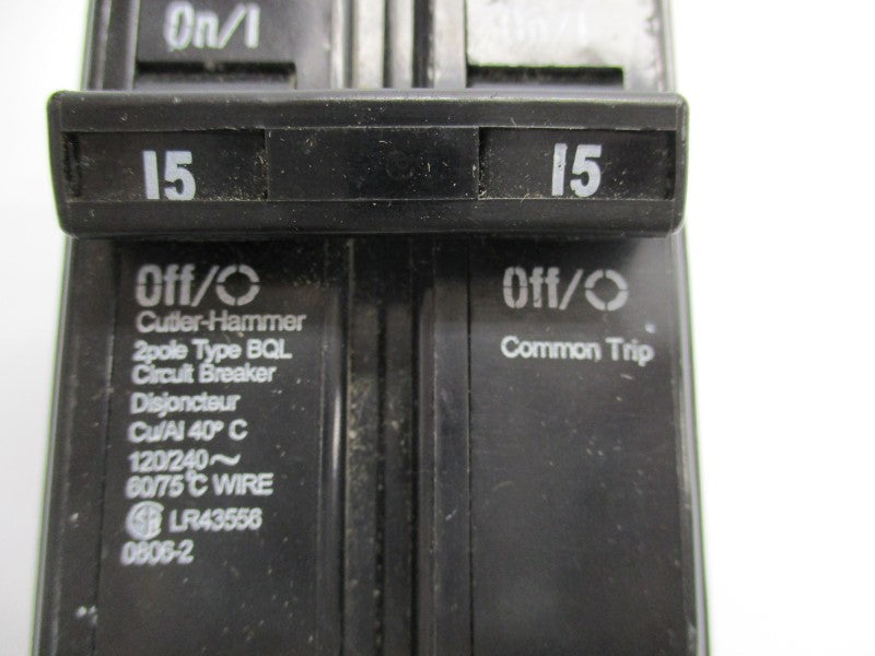 CUTLER HAMMER BQL215 120/240V 15A NSNP