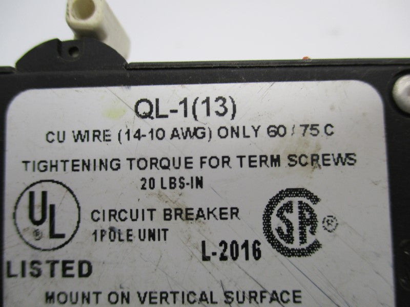 HY-MAG QL-1(13) 5A 120V (AS PICTURED) NSNP