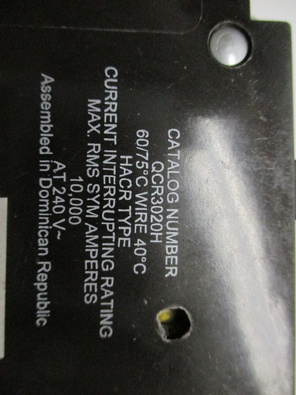 CUTLER HAMMER QCR3020H 20A 240V UNMP