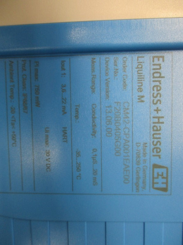 ENDRESS+HAUSER CM42-CPA001EAE00 NSMP