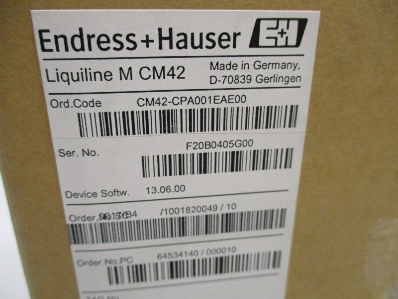 ENDRESS+HAUSER CM42-CPA001EAE00 NSMP