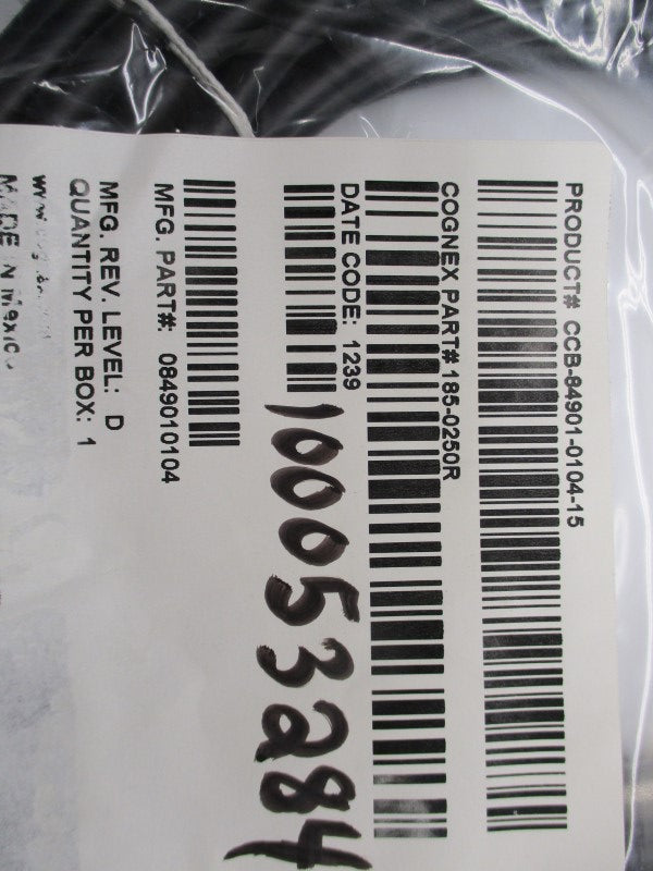 COGNEX 185-0250R 0849010104 NSMP
