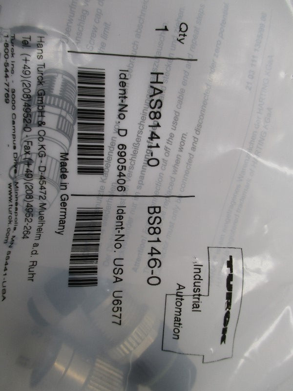 TURCK BS8146-0 NSMP