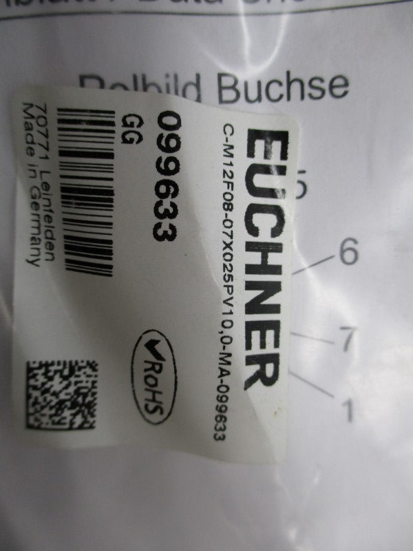 EUCHNER C-M12F08-07X025PV10,0-MA-099633 NSMP