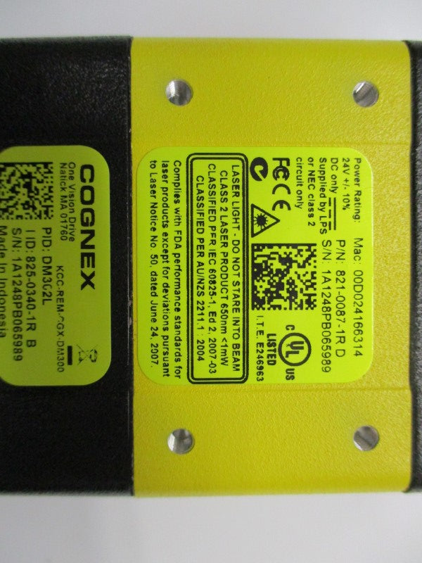 COGNEX DMR-302L-00 828-0371-1R NSMP