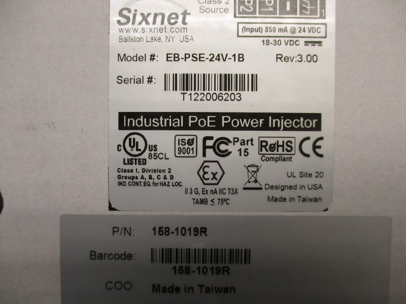 SIXNET EB-PSE-24V-1B NSMP