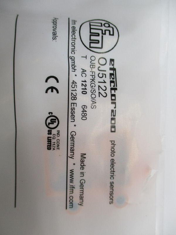 IFM EFECTOR OJ5122 NSMP