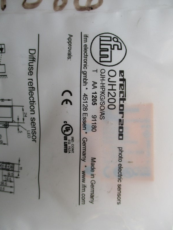 IFM EFECTOR OJH200 NSMP