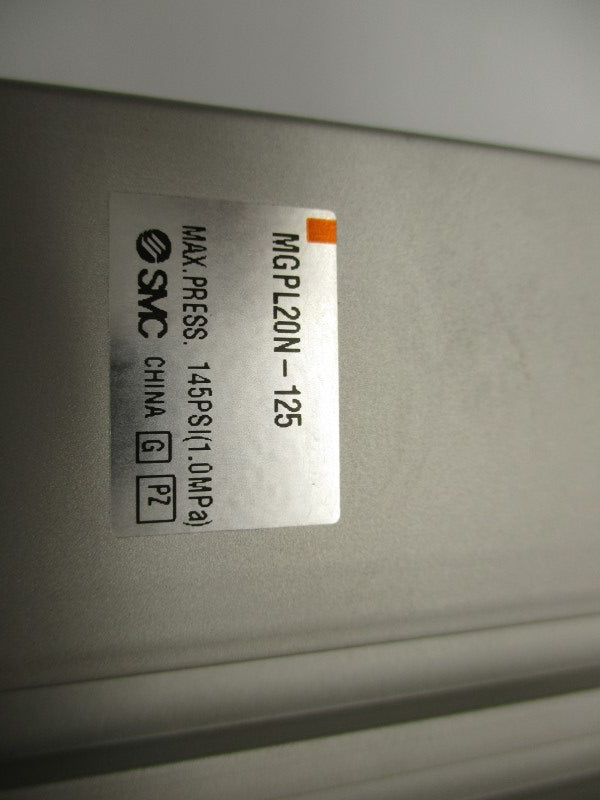 SMC MGPL20N-125 145PSI NSNP