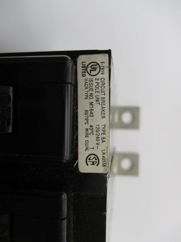 CUTLER HAMMER BA215 120/240V 15A UNMP