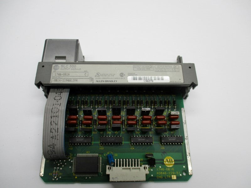 ALLEN BRADLEY 1746-OB16 SER. C (MISSING TERMINAL) UNMP