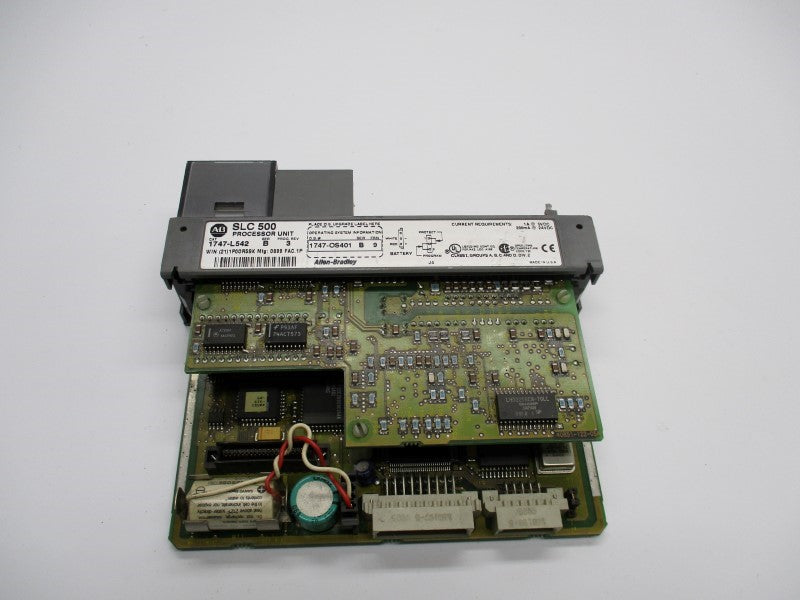 ALLEN BRADLEY 1747-L542 SER. B F/W 9 (NO KEY) UNMP