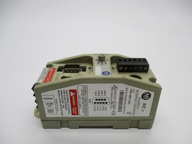 ALLEN BRADLEY 1761-NET-AIC SER. B UNMP