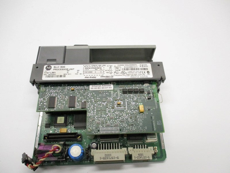 ALLEN BRADLEY 1747-L551 SER. C F/W 11 UNMP