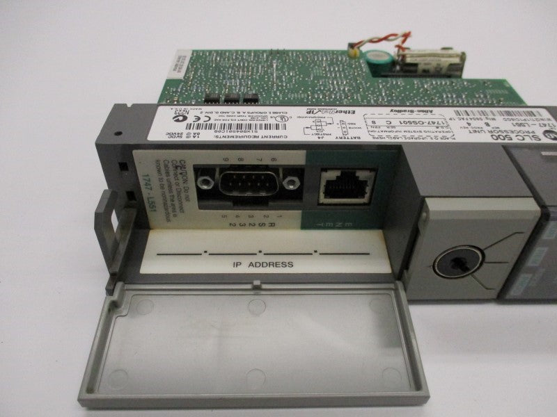 ALLEN BRADLEY 1747-L551 SER. B F/W 8 (NO KEY) (REPAIRED) UNMP