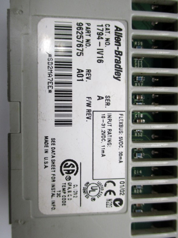 ALLEN BRADLEY 1794-IV16 SER. A UNMP